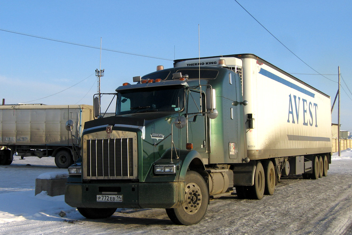 Саха (Якутия), № Р 772 ЕВ 14 — Kenworth T800