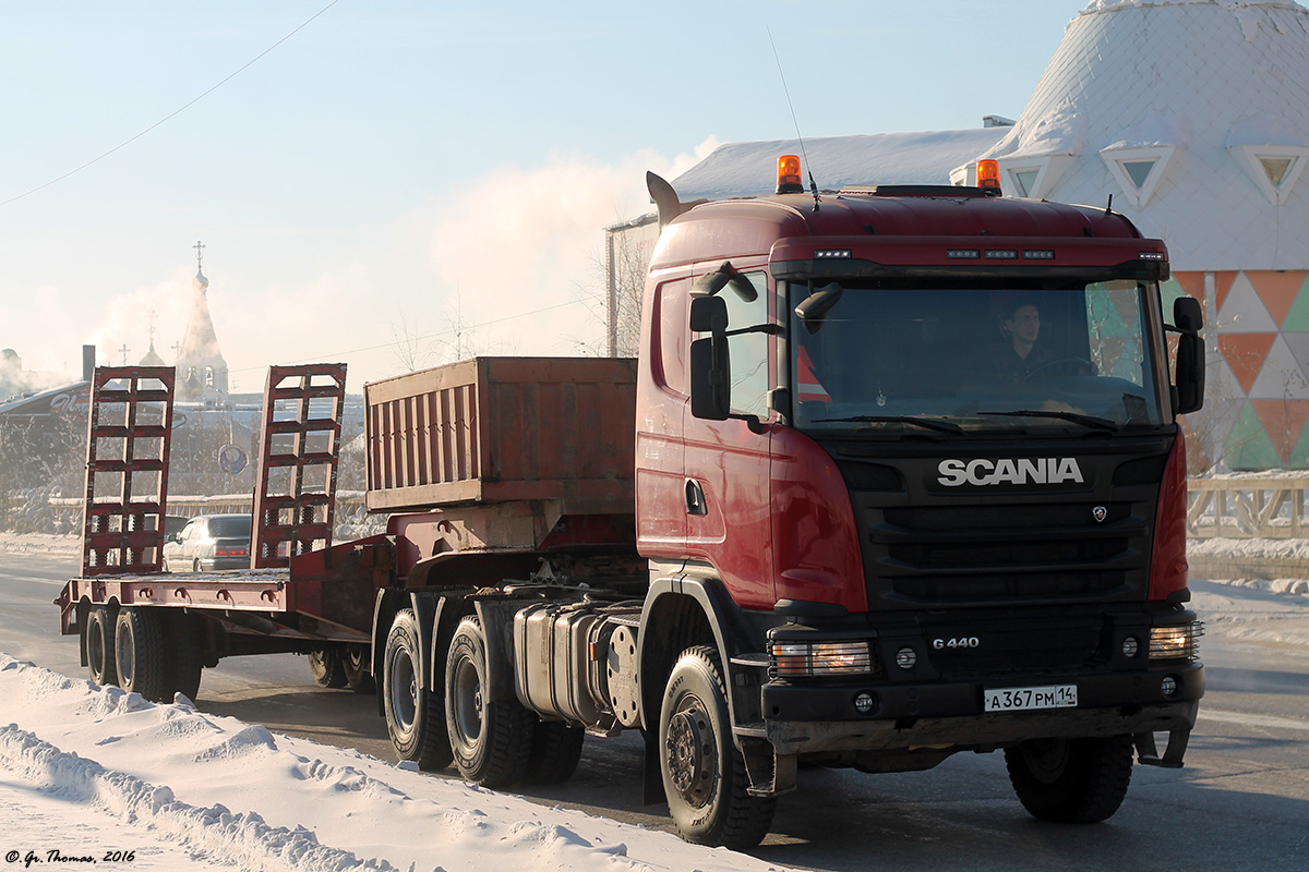 Саха (Якутия), № А 367 РМ 14 — Scania ('2013) G440