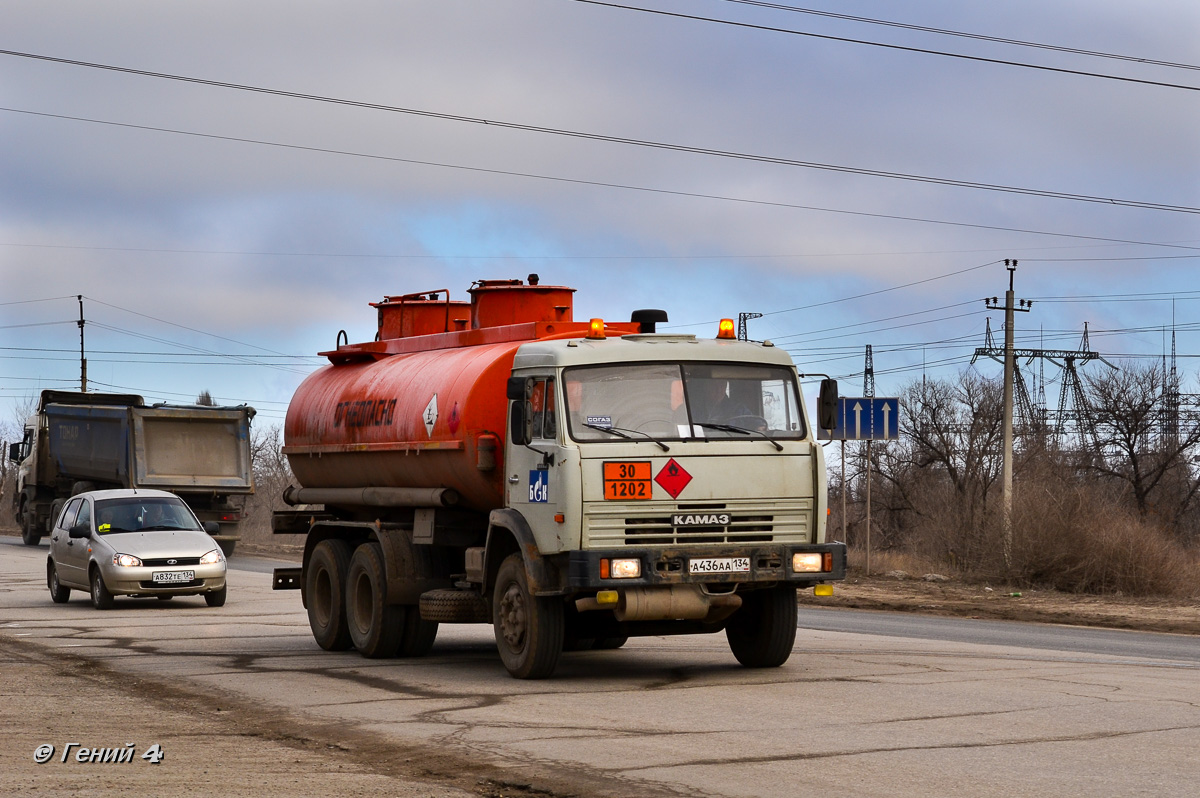 Волгоградская область, № А 436 АА 134 — КамАЗ-53229-02 [53229C]