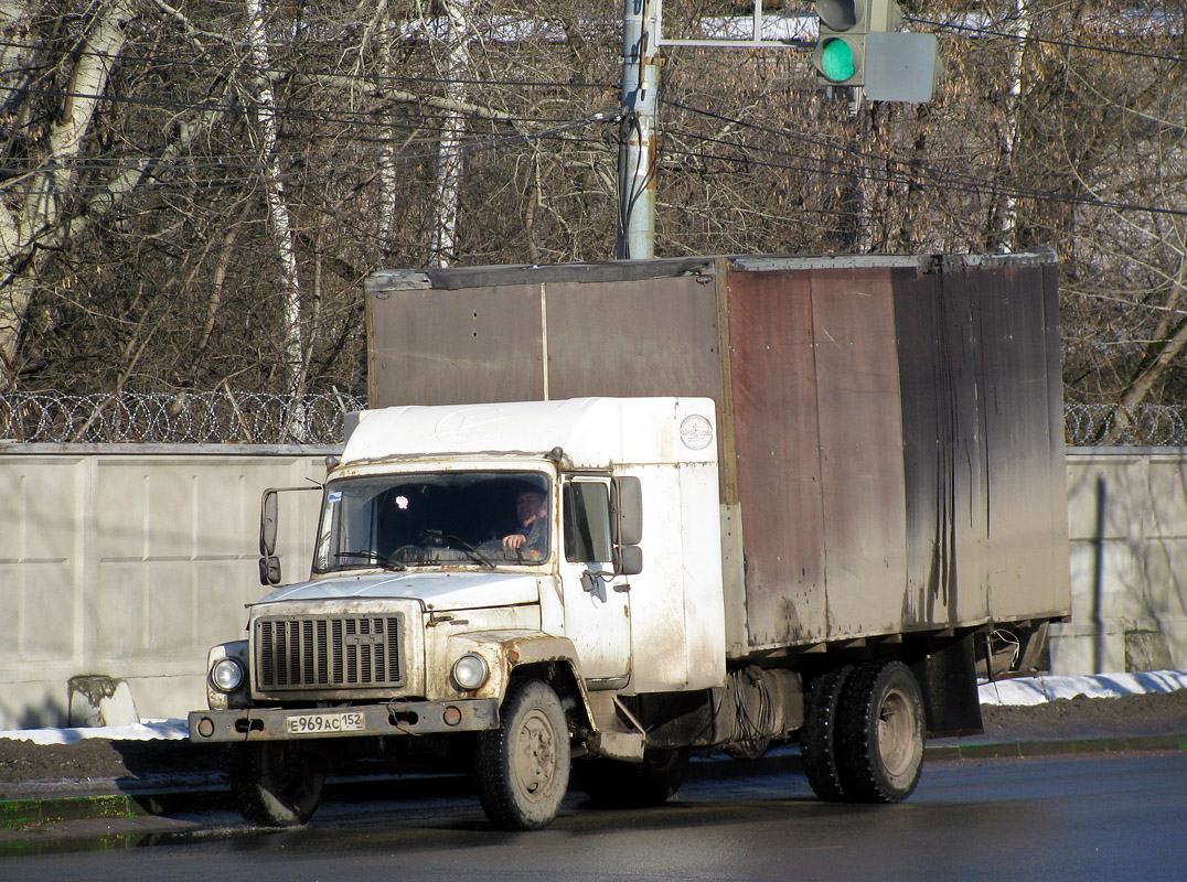 Нижегородская область, № Е 969 АС 152 — ГАЗ-3309