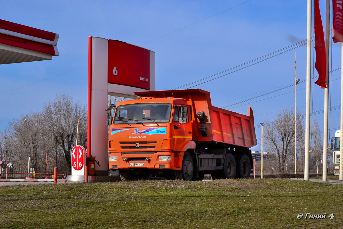 Волгоградская область, № В 159 МУ 134 — КамАЗ-65115-42