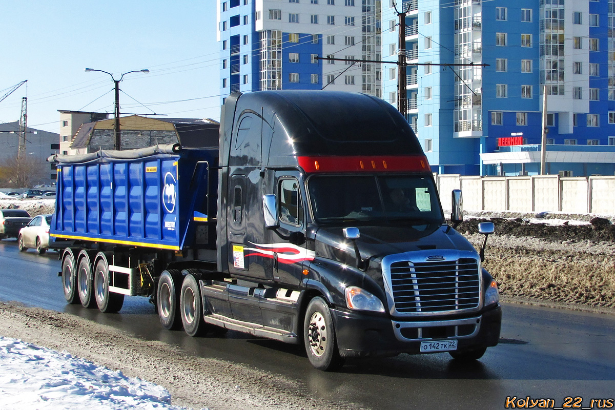 Алтайский край, № О 142 ТК 22 — Freightliner Cascadia