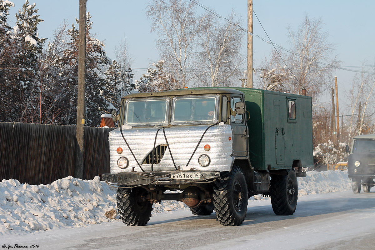 Саха (Якутия), № Е 761 ВХ 14 — ГАЗ-66 (общая модель)