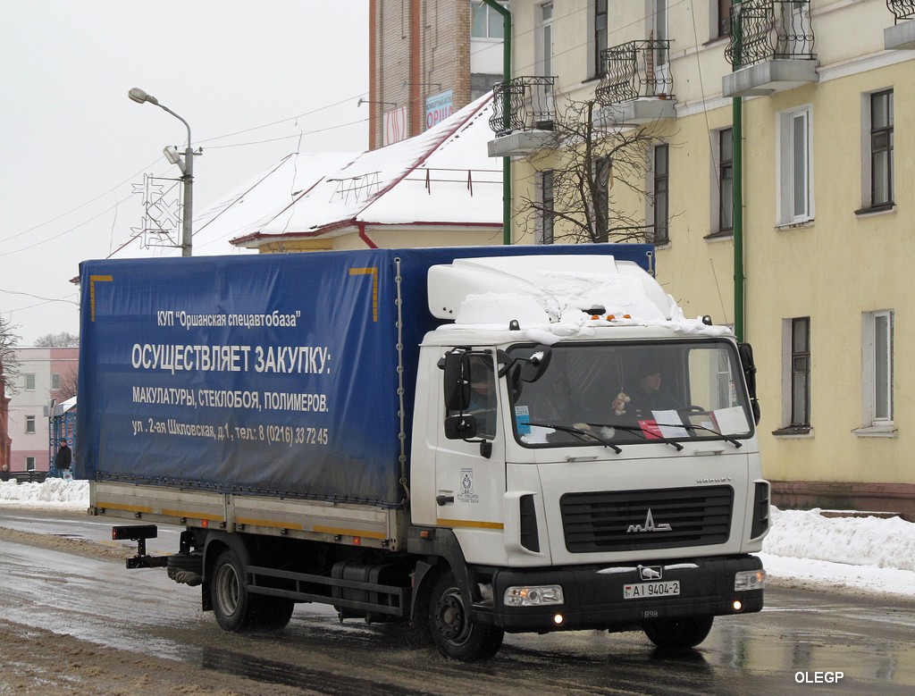 Витебская область, № АІ 9404-2 — МАЗ-437143 "Зубрёнок"