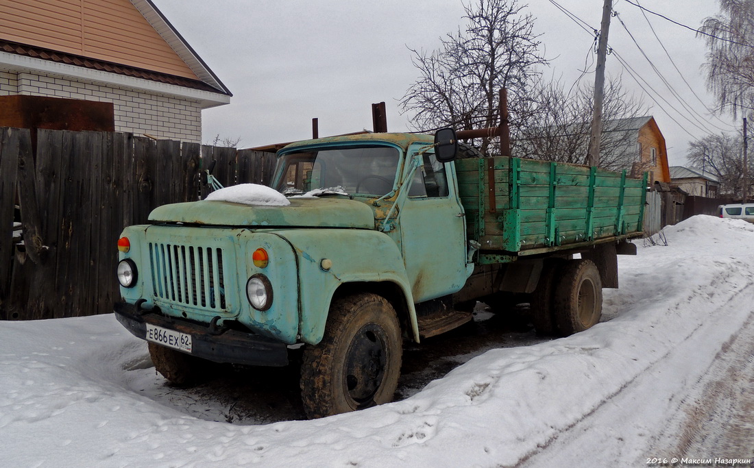 Рязанская область, № Е 866 ЕХ 62 — ГАЗ-52-01