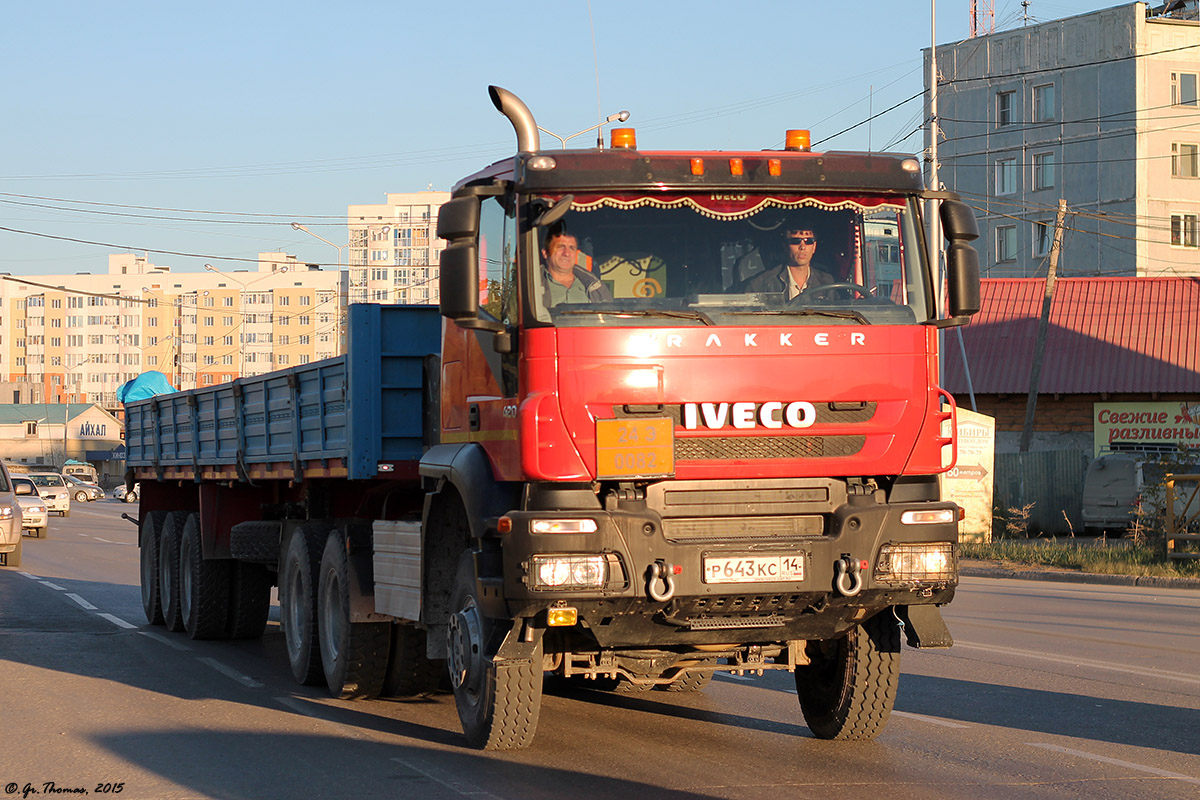 Саха (Якутия), № Р 643 КС 14 — IVECO-AMT Trakker ('2007)