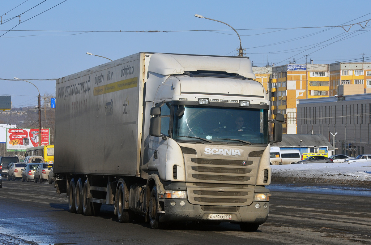 Татарстан, № О 574 КС 116 — Scania ('2009) G420