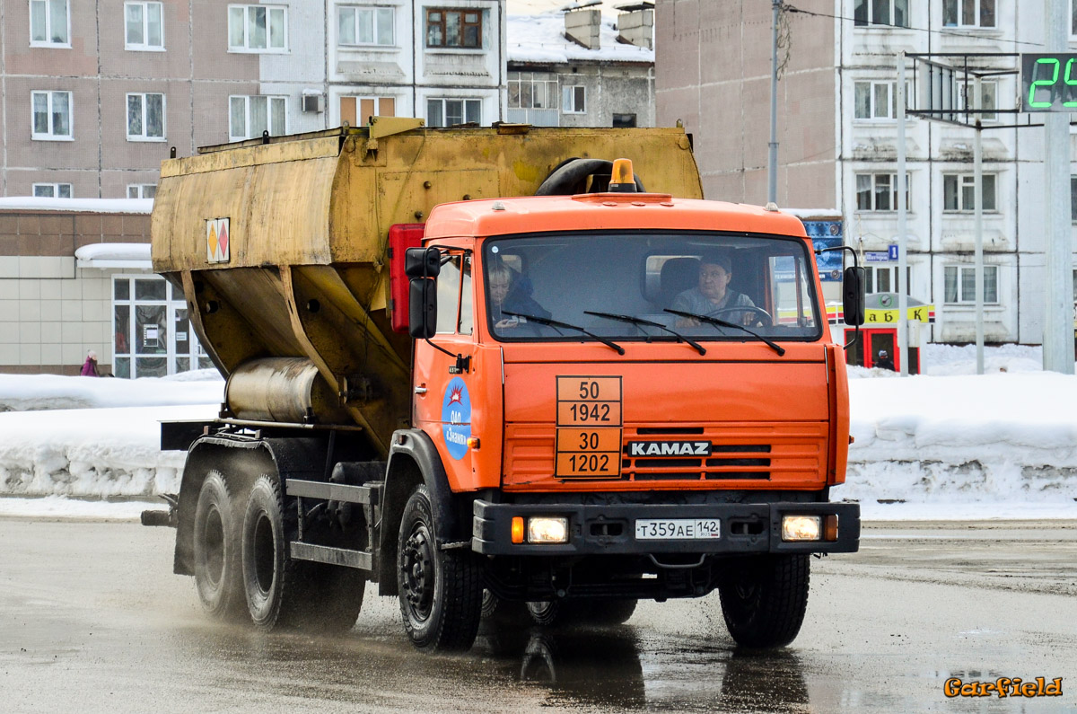 Кемеровская область, № Т 359 АЕ 142 — КамАЗ-65115 (общая модель)