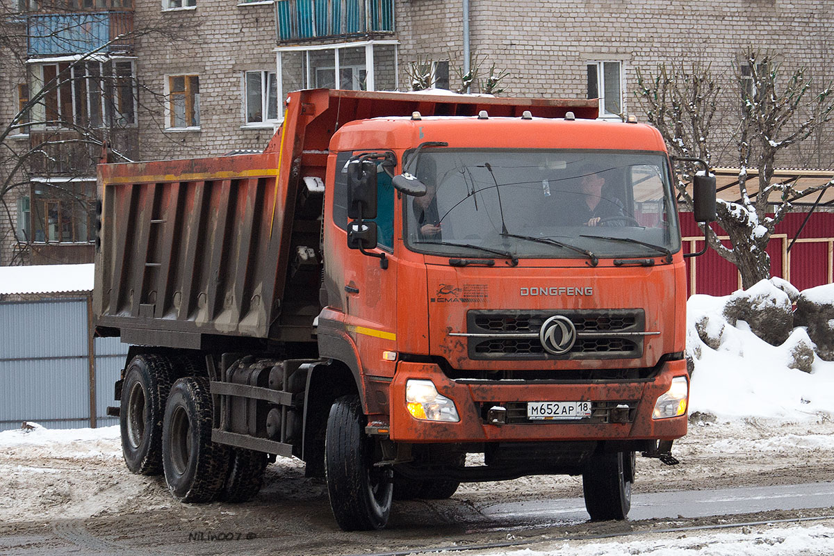 Удмуртия, № М 652 АР 18 — Dongfeng KC DFL3251