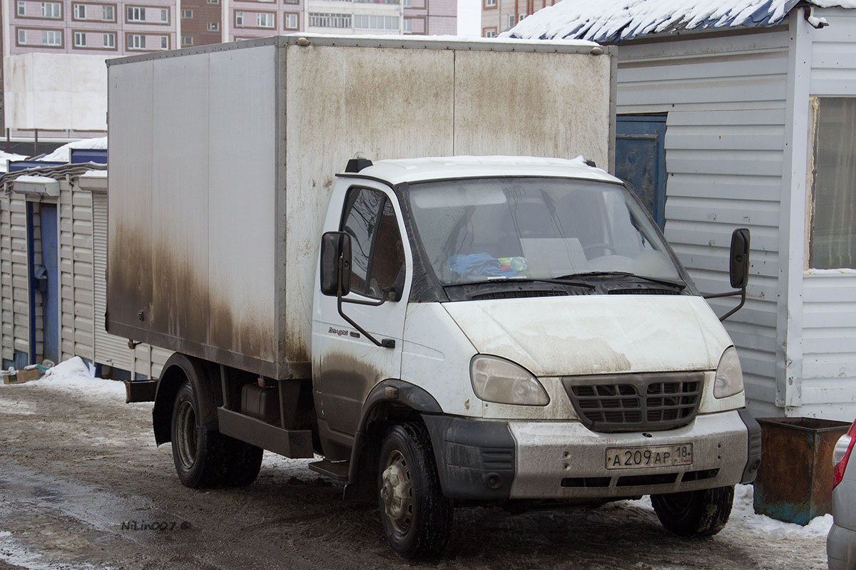 Удмуртия, № А 209 АР 18 — ГАЗ-33106 "Валдай"