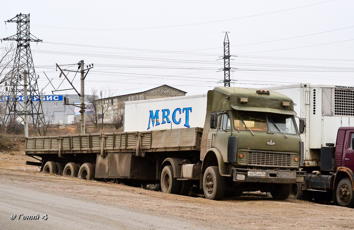 Волгоградская область, № Т 075 АМ 34 — МАЗ-500 (общая модель)