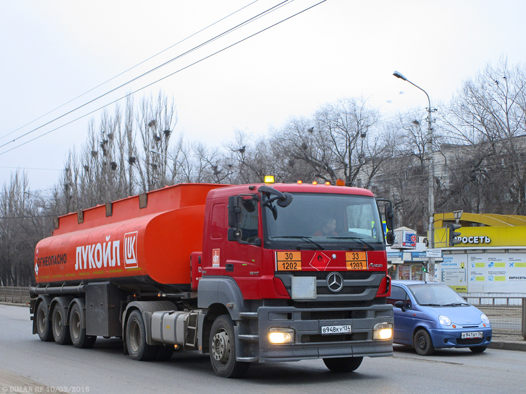 Волгоградская область, № В 948 КУ 134 — Mercedes-Benz Axor 1840 [Z9M]