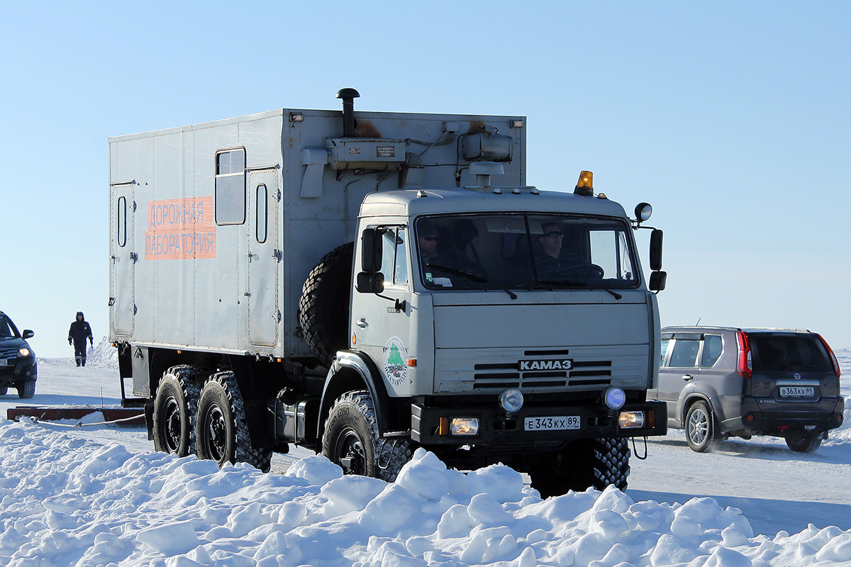 Ямало-Ненецкий автоном.округ, № Е 343 КХ 89 — КамАЗ-43114-02 [43114C]