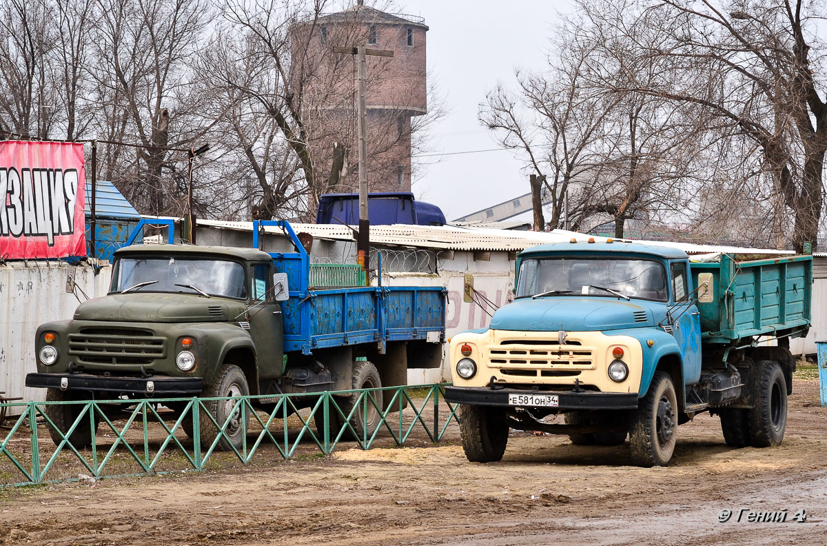 Волгоградская область, № Е 581 ОН 34 — ЗИЛ-130 (общая модель)