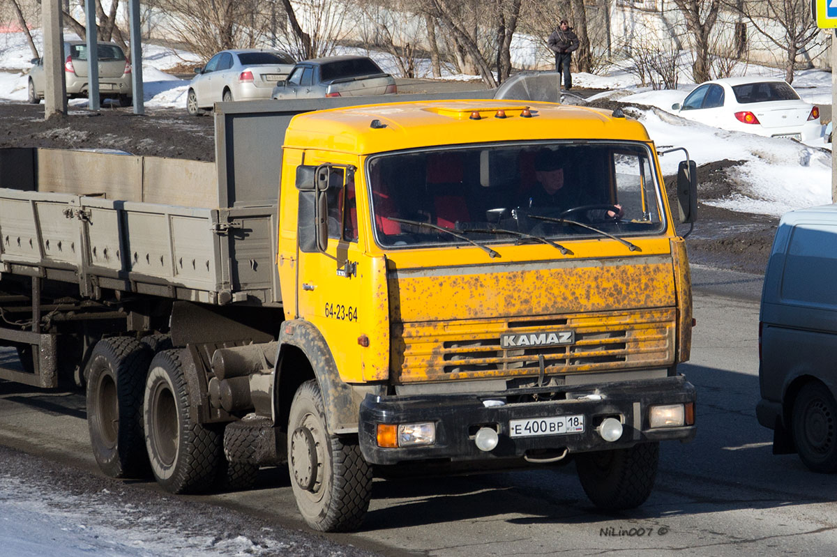 Удмуртия, № Е 400 ВР 18 — КамАЗ-54115-15 [54115R]