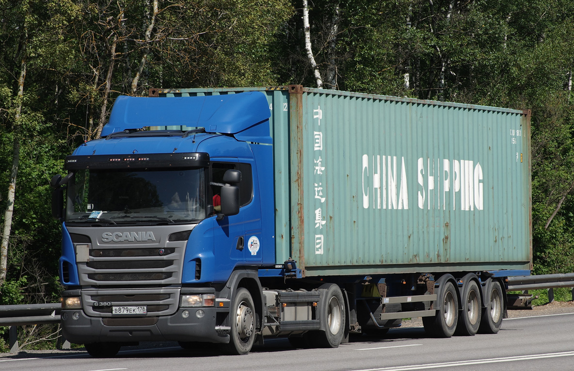 Санкт-Петербург, № В 879 ЕК 178 — Scania ('2009) G380