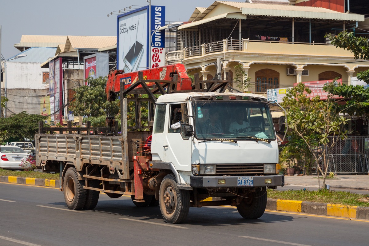 Камбоджа, № 3A-8729 — Mitsubishi Fuso (общая модель)