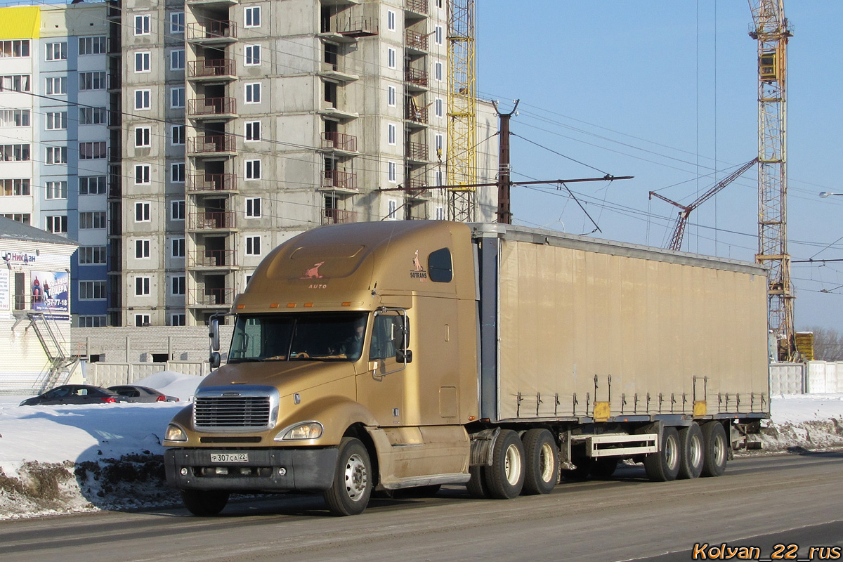 Алтайский край, № Р 307 СА 22 — Freightliner Columbia