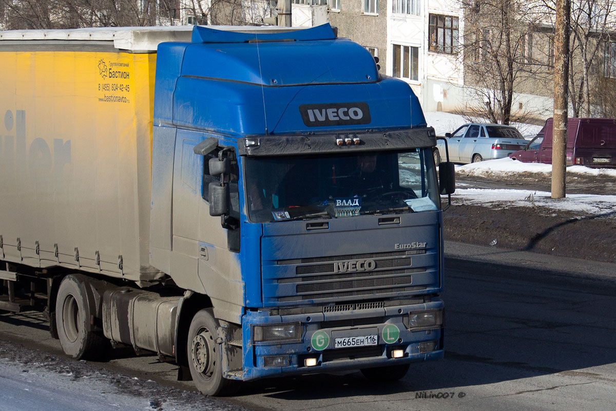 Татарстан, № М 665 ЕН 116 — IVECO EuroStar