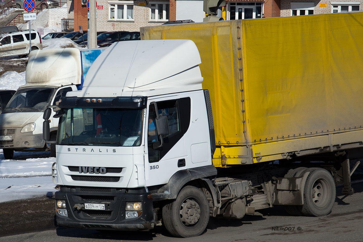 Новосибирская область, № А 339 УМ 154 — IVECO Stralis ('2007) 350