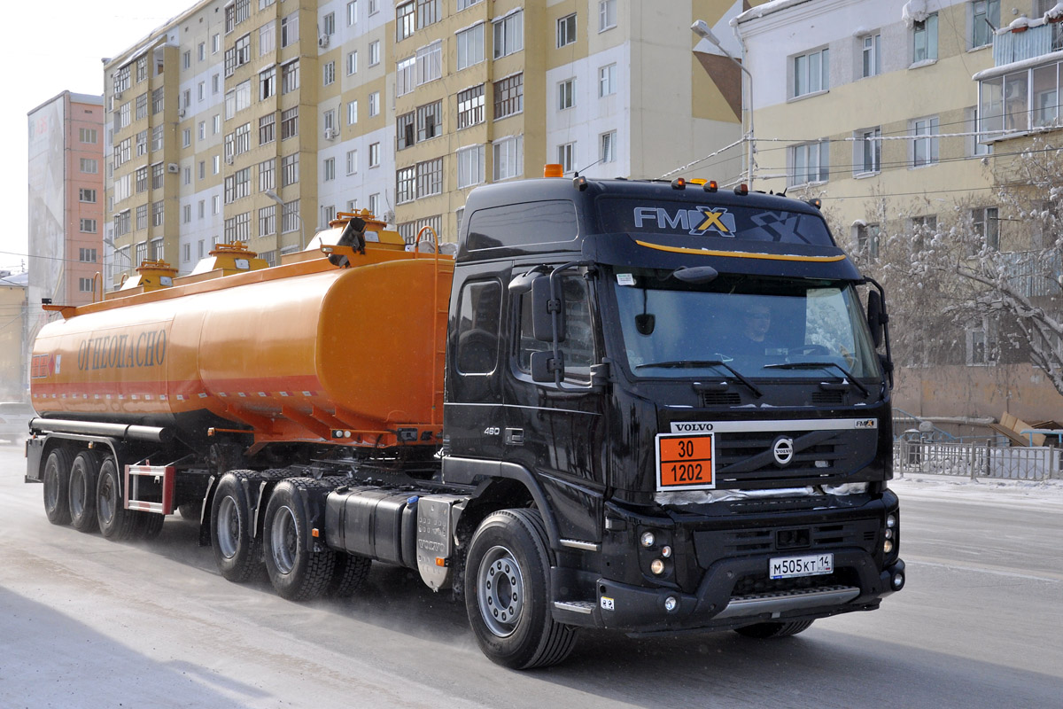 Саха (Якутия), № М 505 КТ 14 — Volvo ('2010) FMX.460 [X9P]