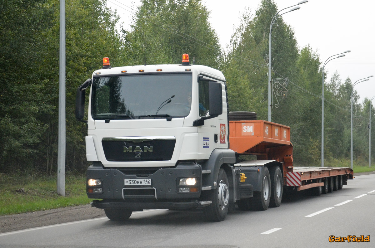 Кемеровская область, № М 330 ВВ 142 — MAN TGS ('2007) 33.440