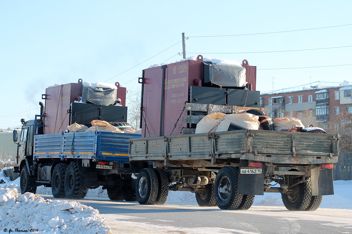 Саха (Якутия), № Е 976 КЕ 14 — КамАЗ-43101