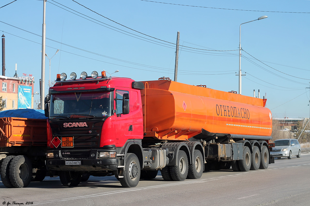 Саха (Якутия), № М 060 ММ 14 — Scania ('2013) G440