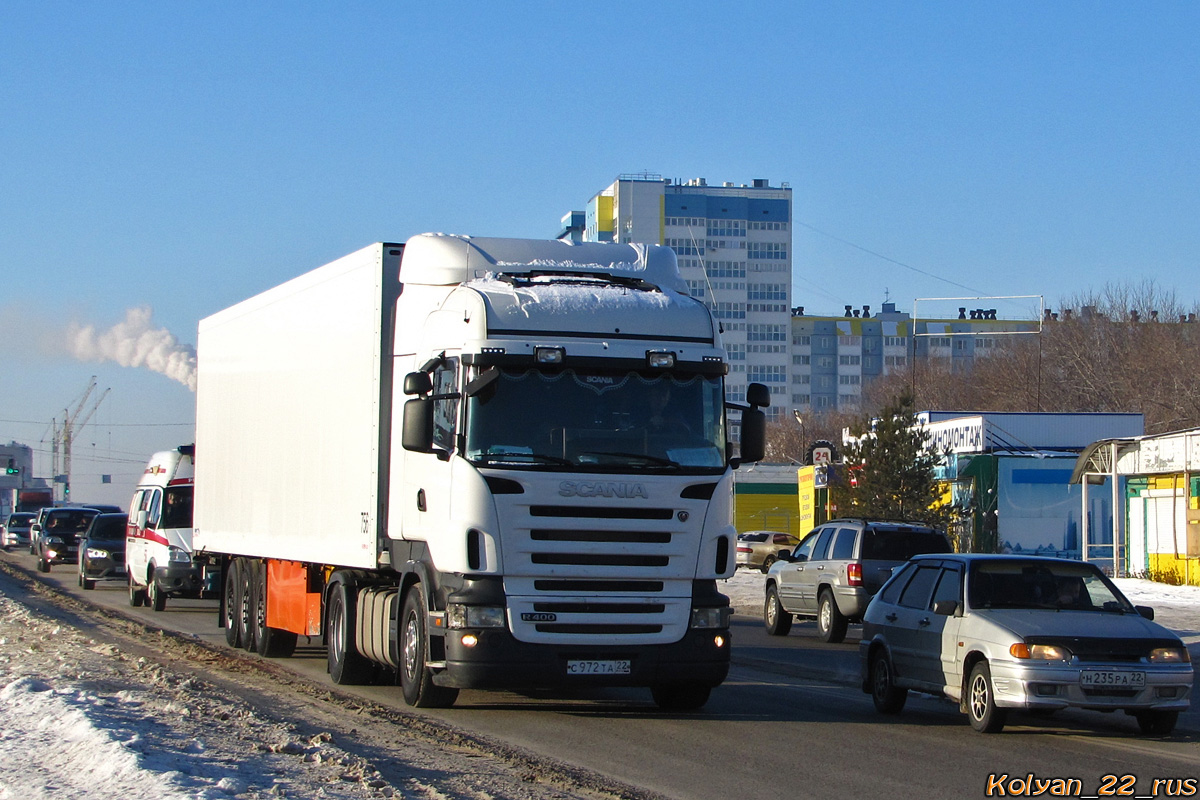 Алтайский край, № С 972 ТА 22 — Scania ('2004) R400