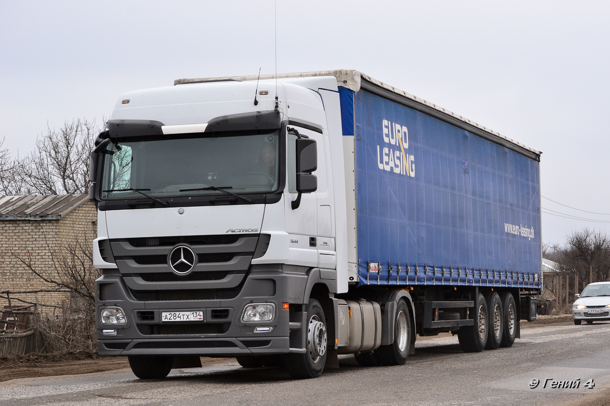 Волгоградская область, № А 284 ТХ 134 — Mercedes-Benz Actros ('2009) 1844