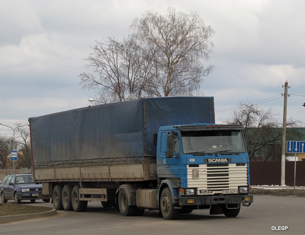 Брестская область, № АК 3427-1 — Scania (II) R113M
