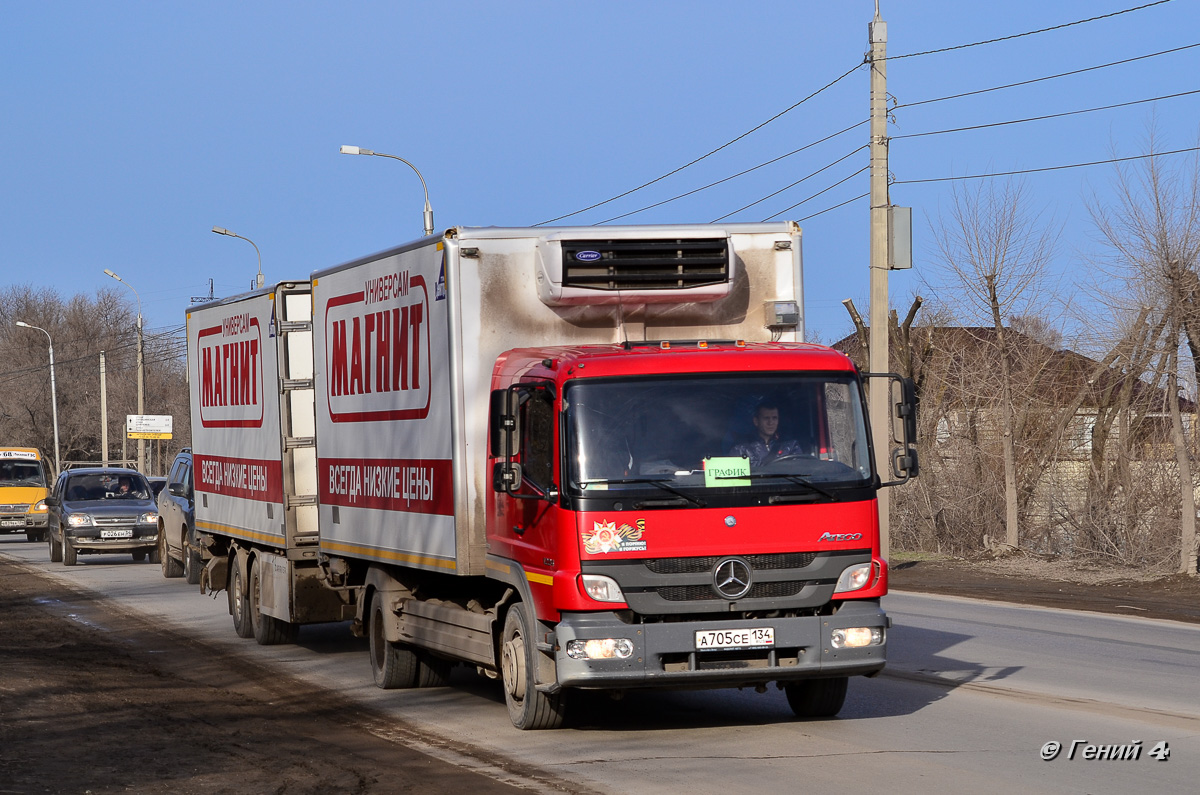 Волгоградская область, № А 705 СЕ 134 — Mercedes-Benz Atego 1224 [Z9M]