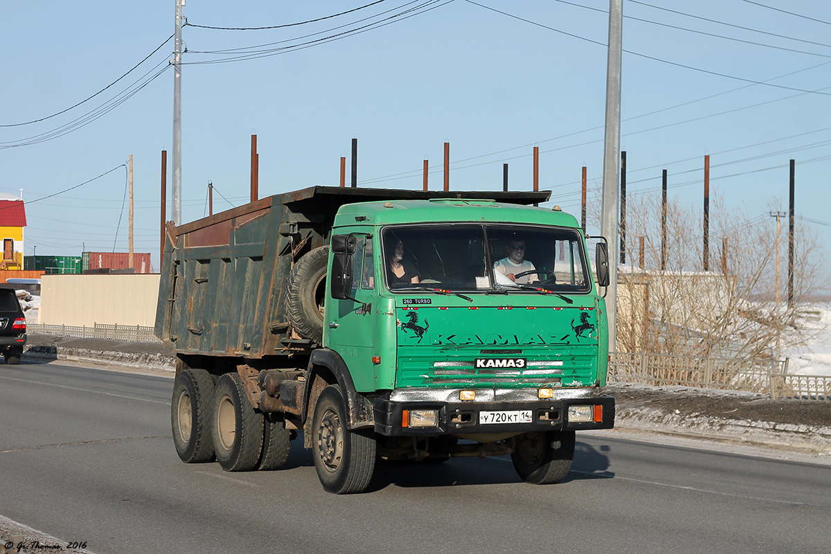 Саха (Якутия), № У 720 КТ 14 — КамАЗ-65115-01 [65115A]