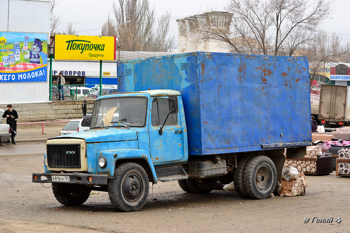 Волгоградская область, № К 816 НУ 34 — ГАЗ-3307