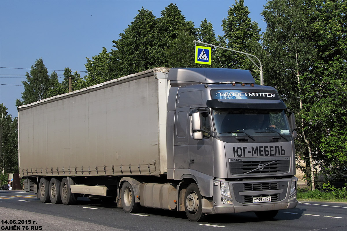 Ставропольский край, № У 599 УЕ 26 — Volvo ('2008) FH.440