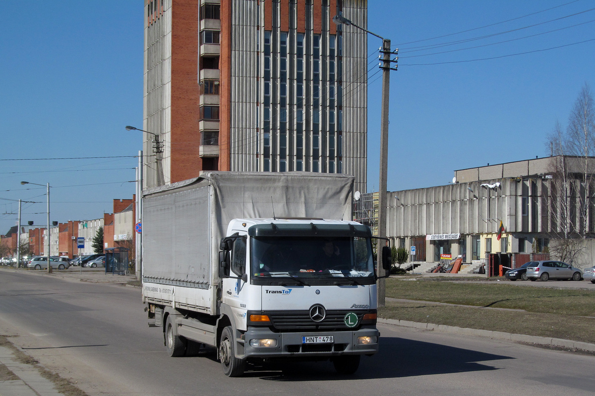 Литва, № HNT 478 — Mercedes-Benz Atego 1223