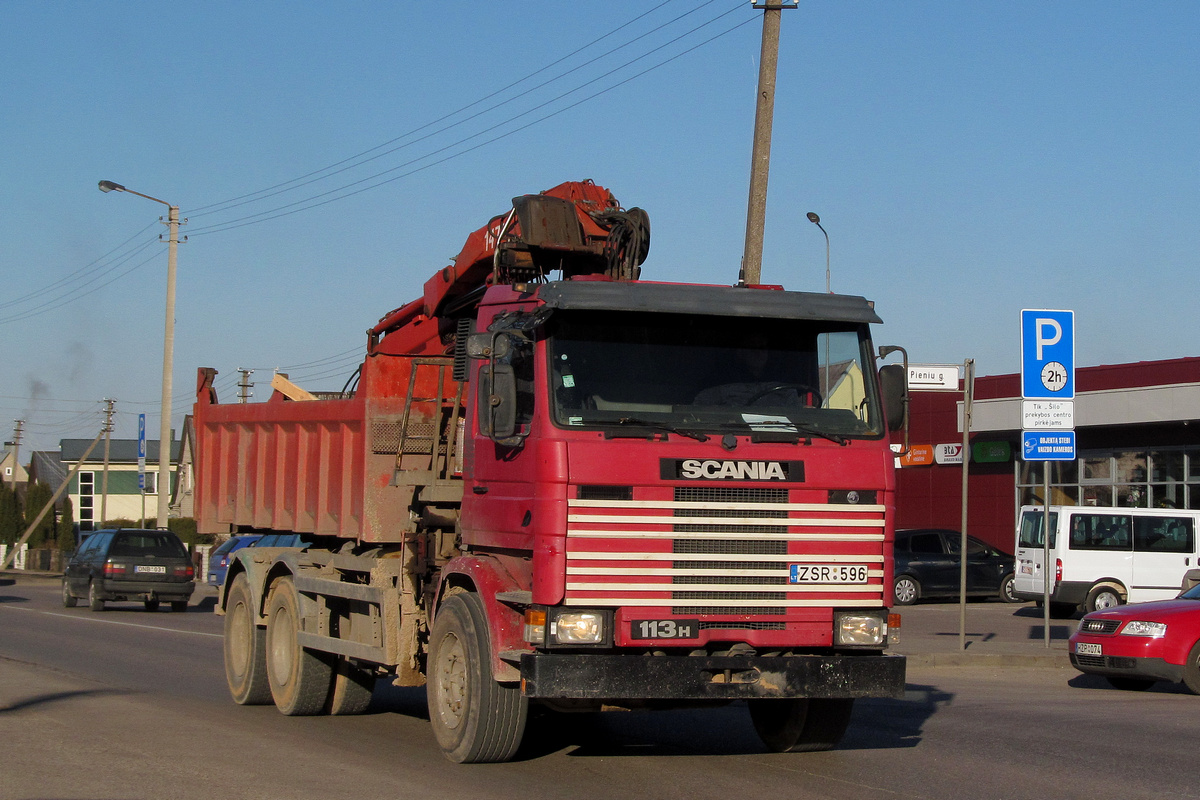 Литва, № ZSR 596 — Scania (II) R113H