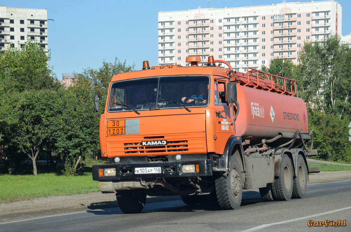 Кемеровская область, № А 105 АР 142 — КамАЗ-53229-15 [53229R]