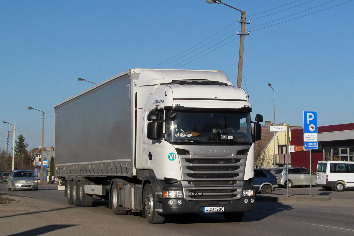 Литва, № JCD 296 — Scania ('2013) R450