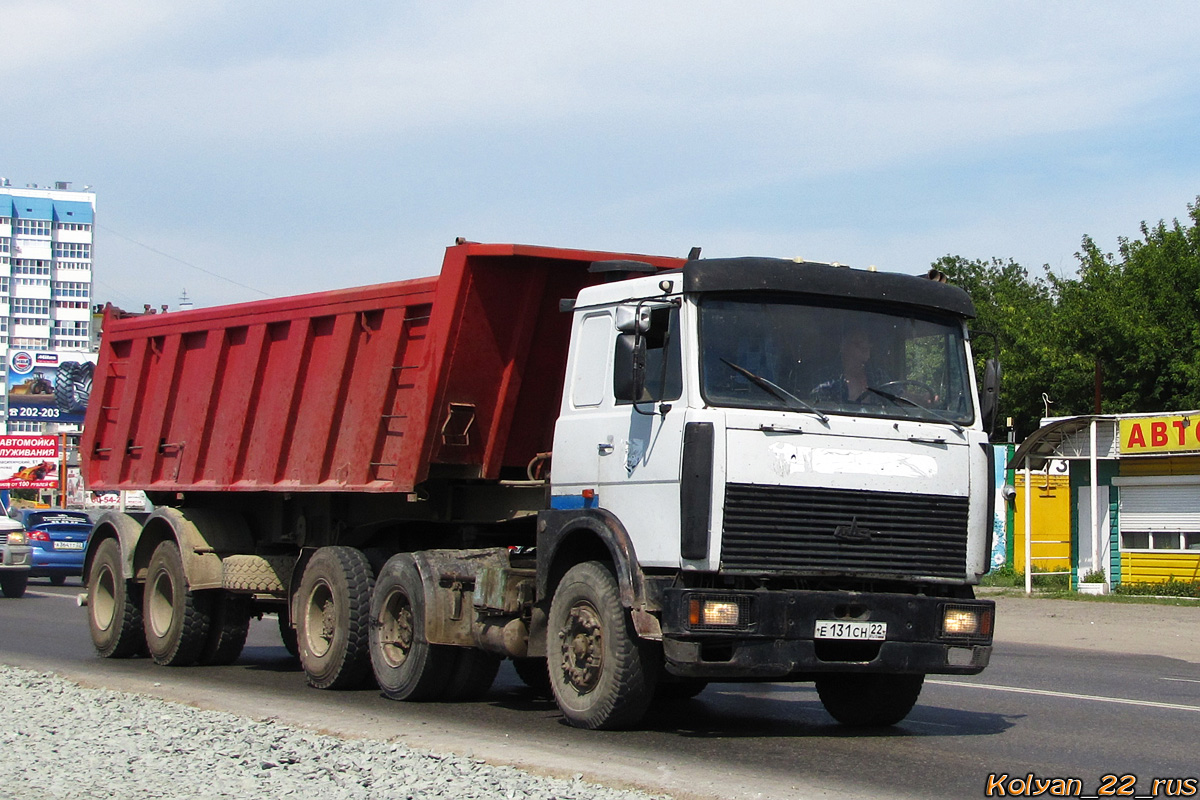 Алтайский край, № Е 131 СН 22 — МАЗ-6422 (общая модель)