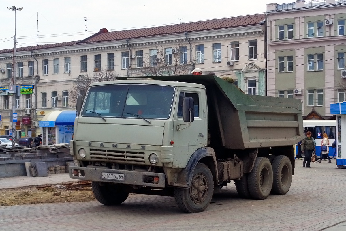 Саратовская область, № В 167 ОЕ 64 — КамАЗ-55111 (общая модель)