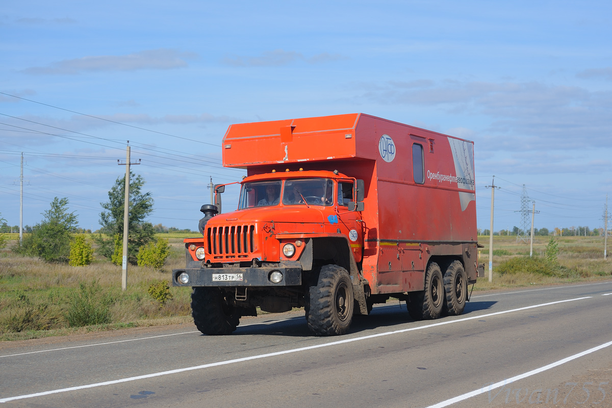 Оренбургская область, № Н 813 ТР 56 — Урал-4320-40