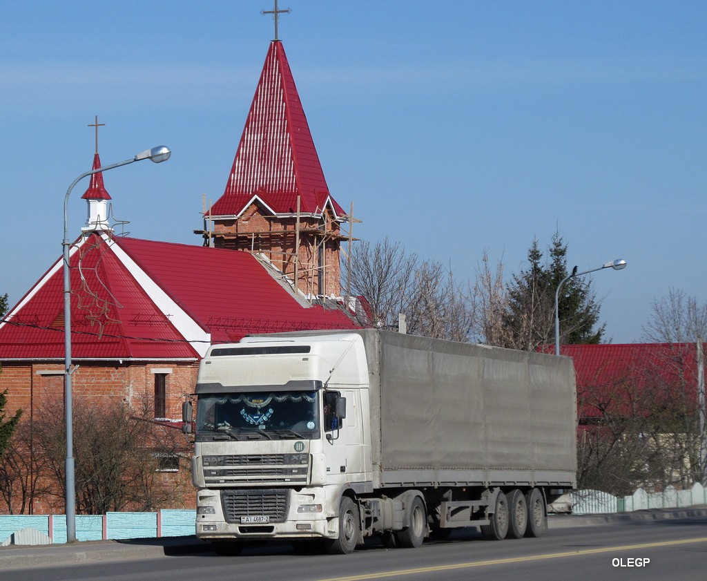 Витебская область, № АІ 4687-2 — DAF XF95 FT