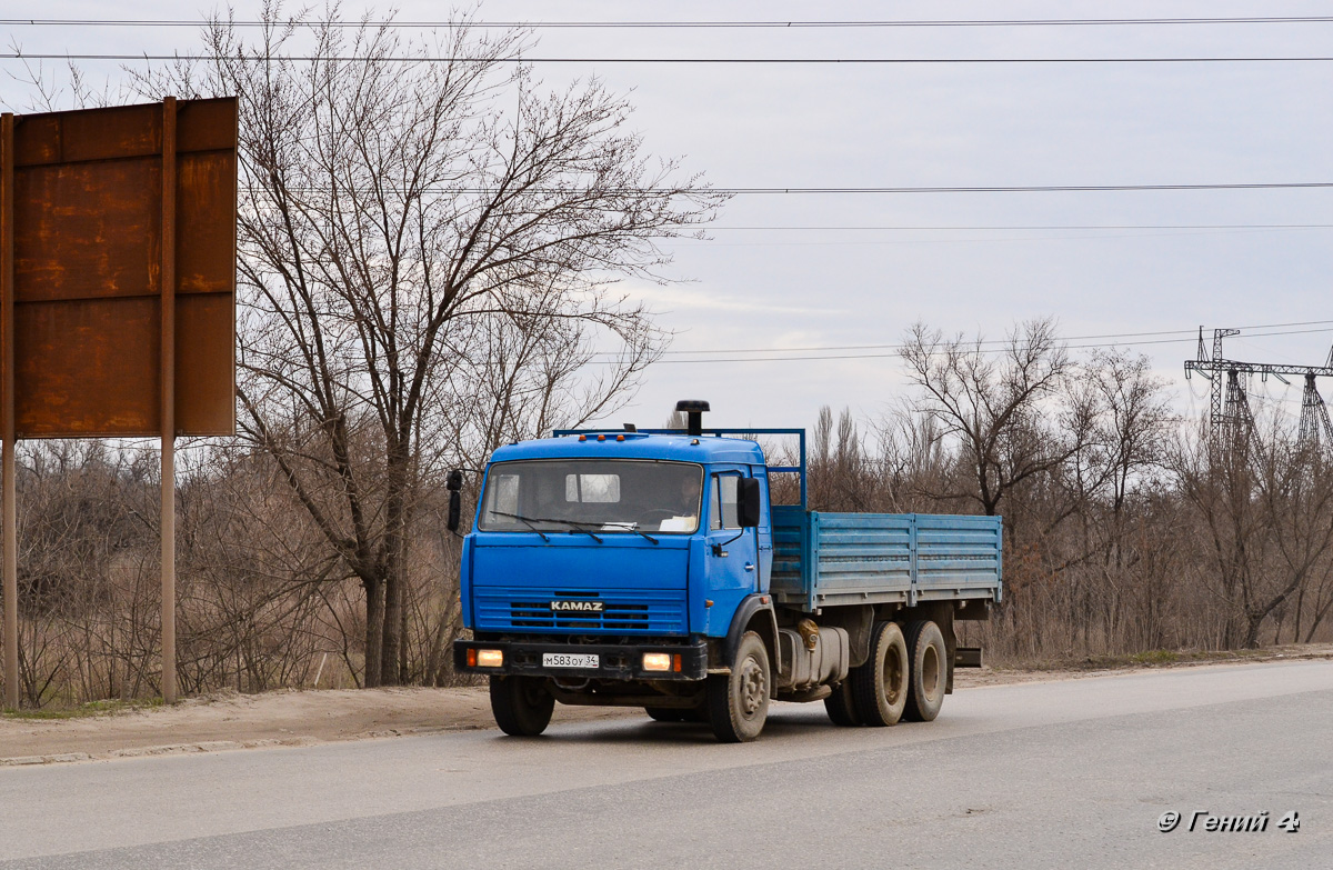 Волгоградская область, № М 583 ОУ 34 — КамАЗ-53215-02 [53215C]