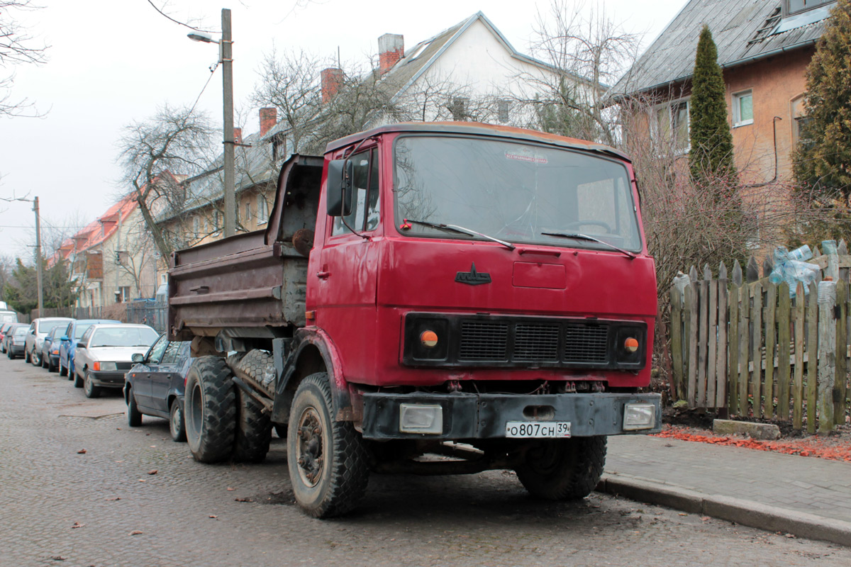 Калининградская область, № О 807 СН 39 — МАЗ-5551 [555100]