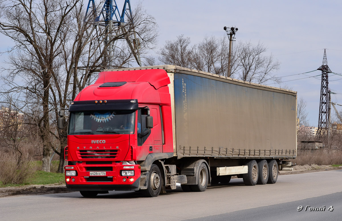 Волгоградская область, № В 428 КЕ 134 — IVECO Stralis ('2002)