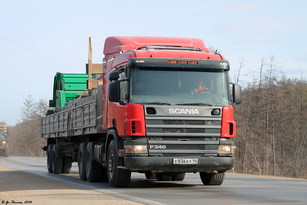 Саха (Якутия), № Е 836 КУ 14 — Scania ('1996) P340