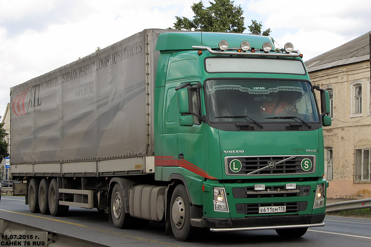 Санкт-Петербург, № Е 611 ЕМ 178 — Volvo ('2002) FH12.420