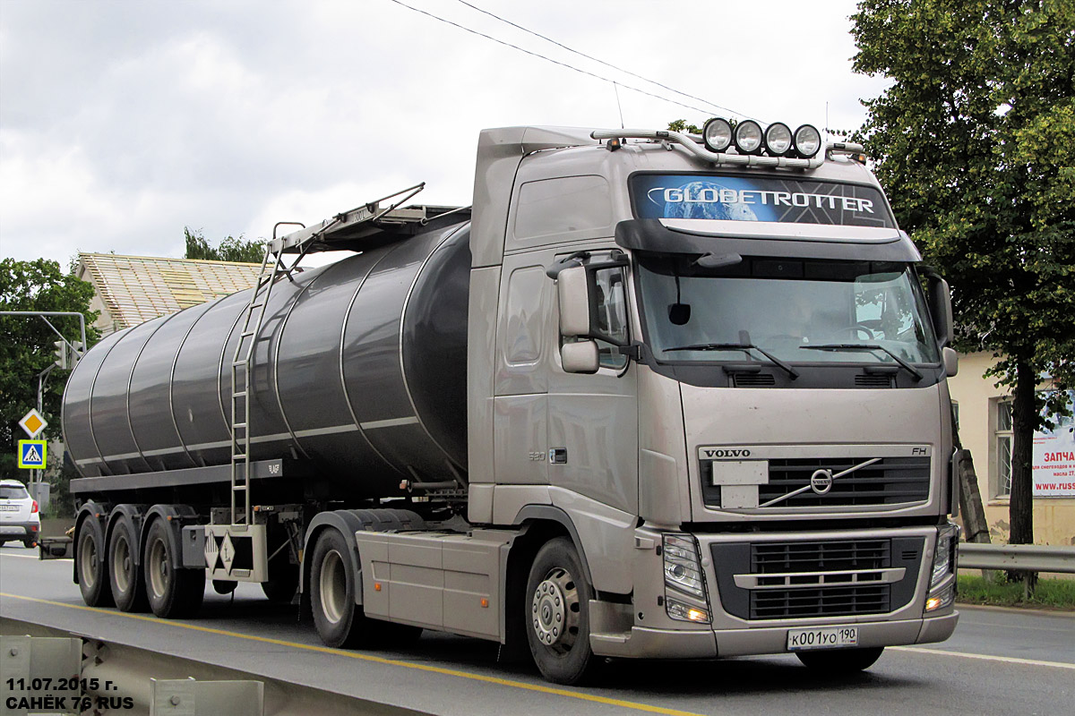 Московская область, № К 001 УО 190 — Volvo ('2008) FH.520