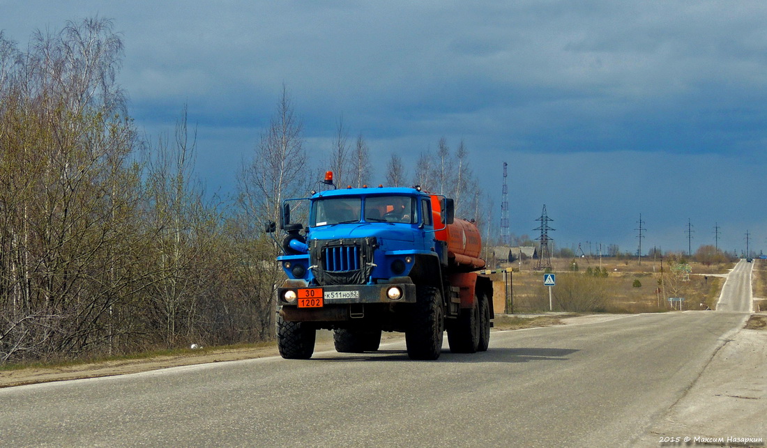 Рязанская область, № К 511 НО 62 — Урал-4320-40